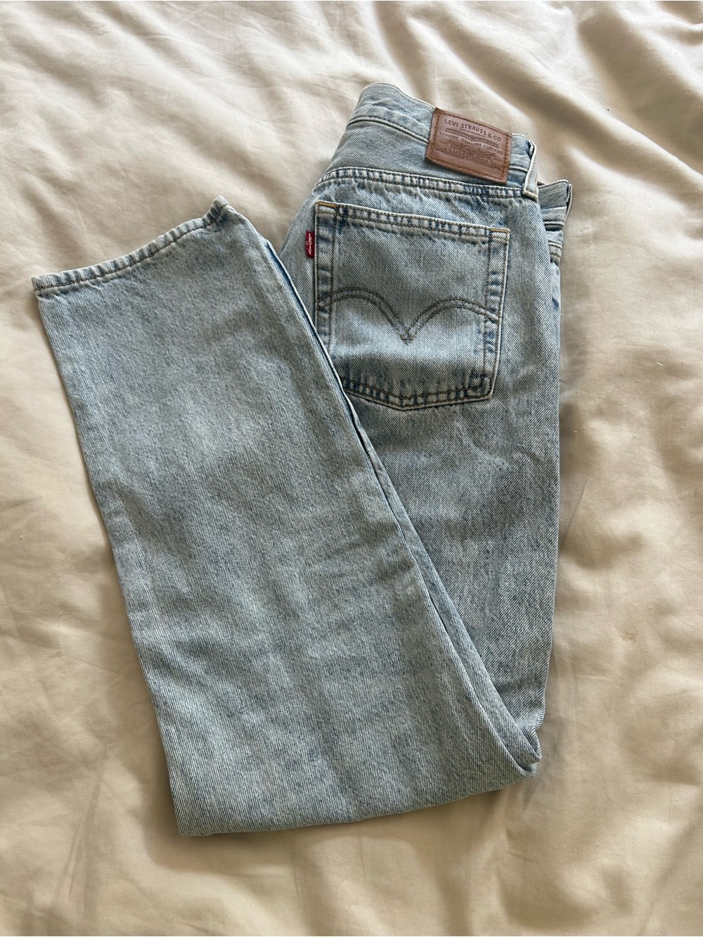 Levi's Women’s Light Blue Straight-Leg Jean